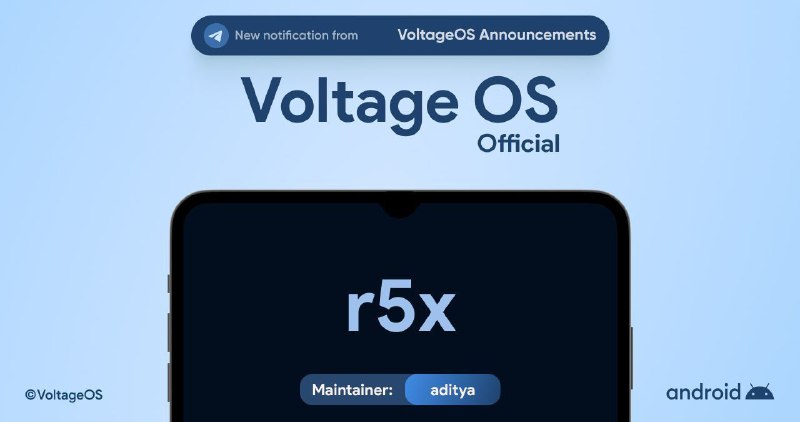 VoltageOS v4.1 is up for Realme …