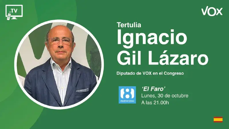 ***📺*** Esta noche, Ignacio Gil Lázaro …