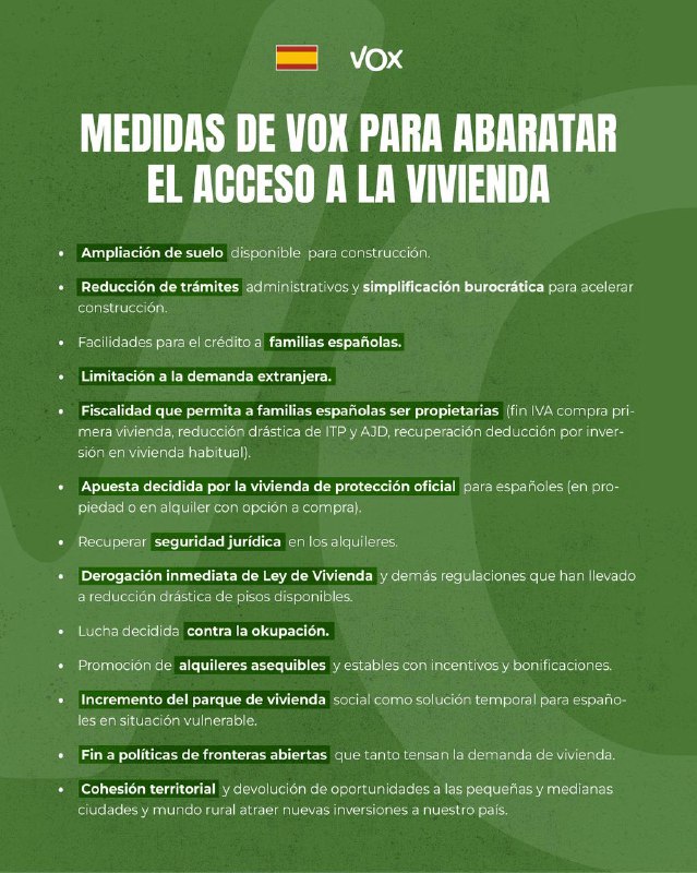 Grupo Parlamentario VOX en el Congreso-Senado