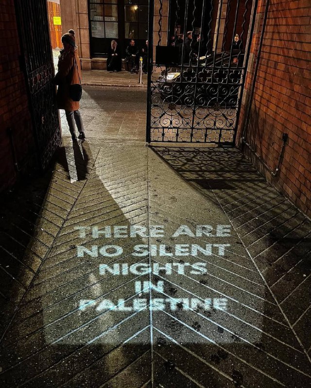 "There are no silent nights in …