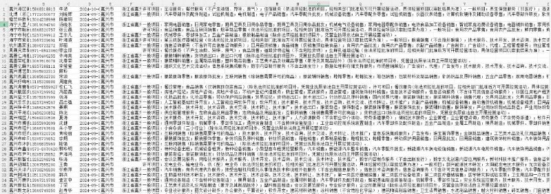 全行业数据【清風】