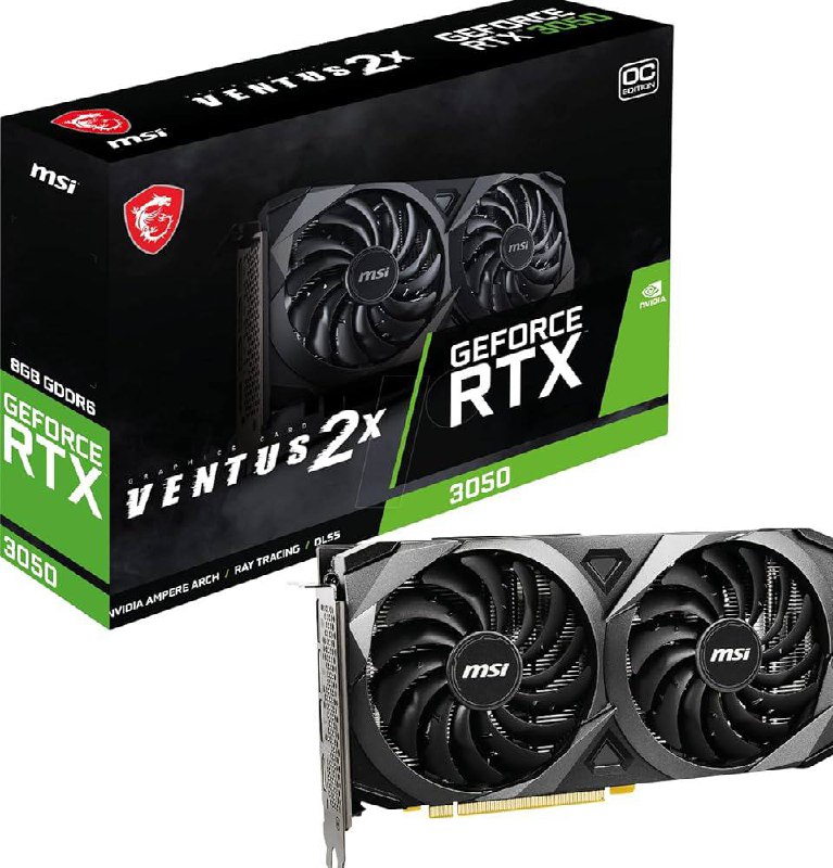 MSI RTX 3050 Ventus 2x***📌***