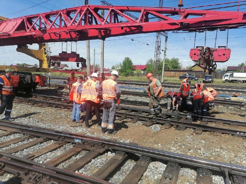 ***🛤️***Чунская дистанция пути вновь оказалась в …