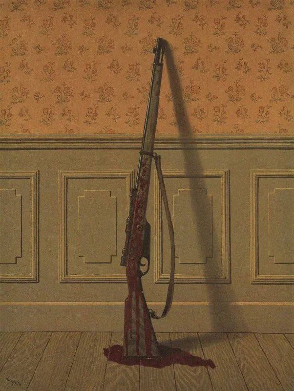 The Survivor by René Magritte (1950)