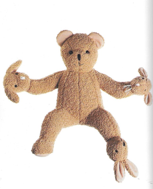 *teddybearband toy for moulin roty, 1998' …