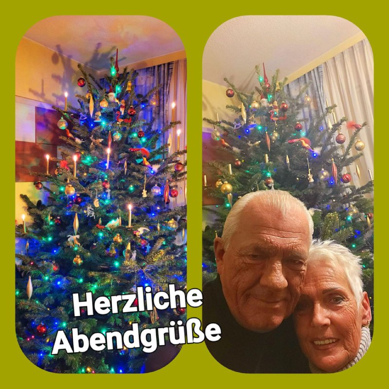 Wünschen euch einen wundervollen Weihnachtsabend,