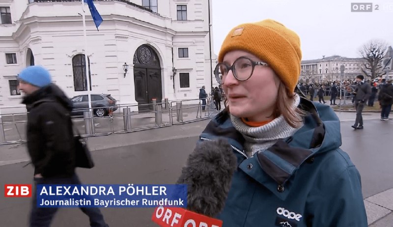 Wenig überraschend interviewt der Regierungsfunk ORF …