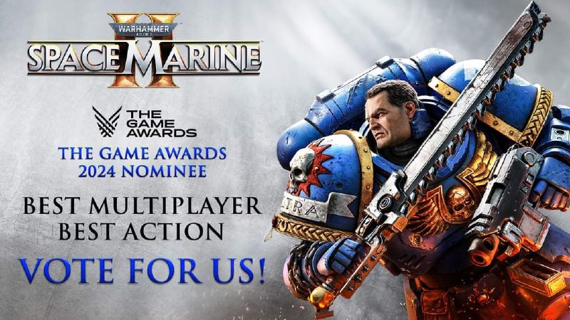 Vayan a votar por Space Marine …