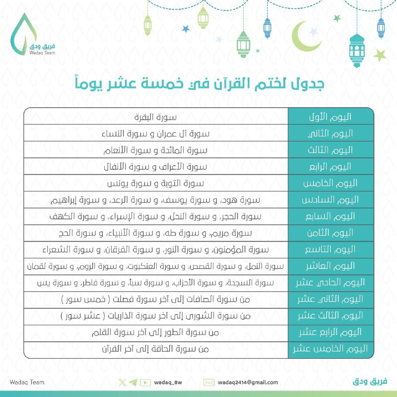 فريق وَدق | WADAQ TEAM 💚