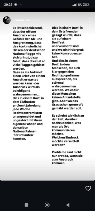 Paranoia hoch 10... diesen Müll schreibt …