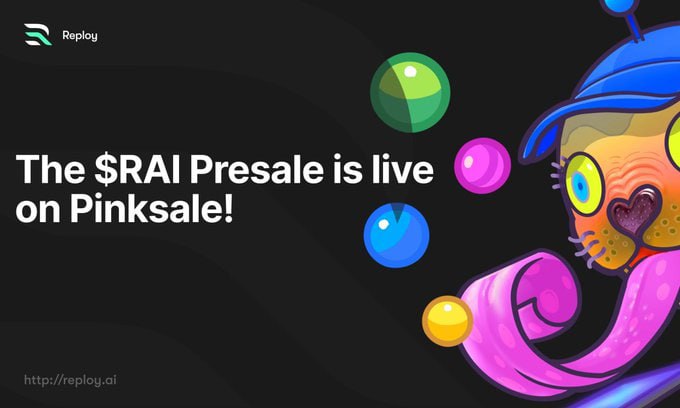 The [Reploy.ai](http://Reploy.ai/) presale has just begun***💥***