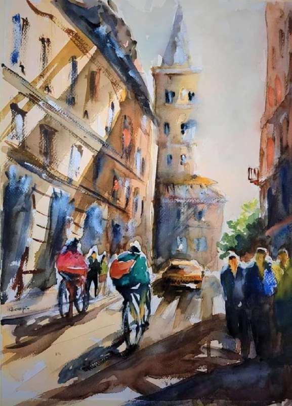 Watercolour/ Watercolor/Acquerello/ Акварель