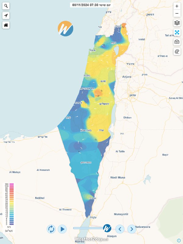 בוקר רוחני***💨*** היום צפויה ירידה בטמפרטורות, …