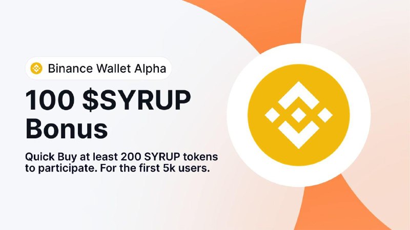 [$SYRUP Live on Binance Wallet Alpha](https://news.bitcoin.com/syrup-live-on-binance-wallet-alpha/)