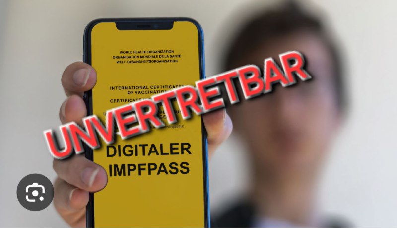 ***‼️*** **DIGITALER** **IMPFPASS ANGESICHTS FEHLENDER CORONA-AUFARBEITUNG …