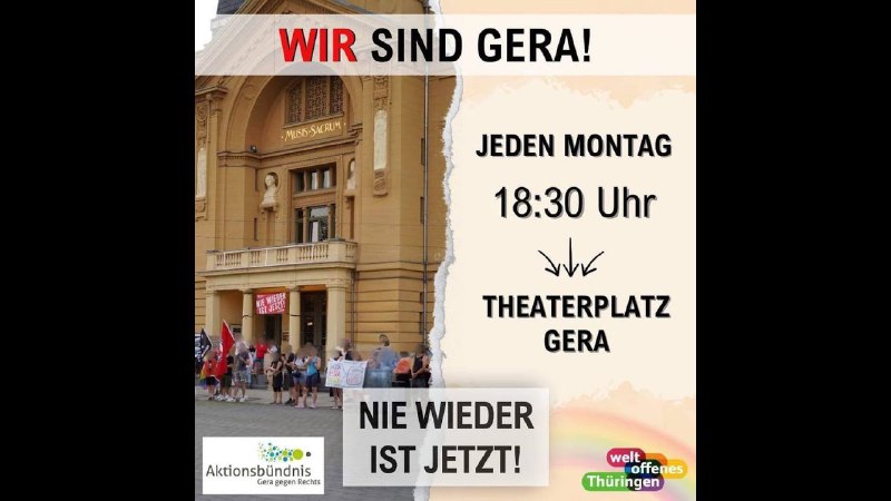 **Heute berichte ich ab 18:30 Uhr …