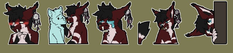 Stickers done for the cutie [@Your\_local\_fox](https://t.me/Your_local_fox) …