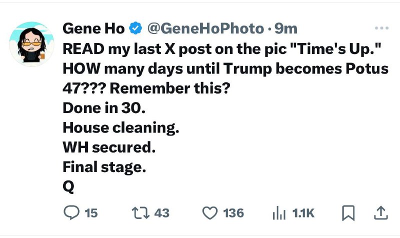 ***💥*** **Gene Ho confirming...