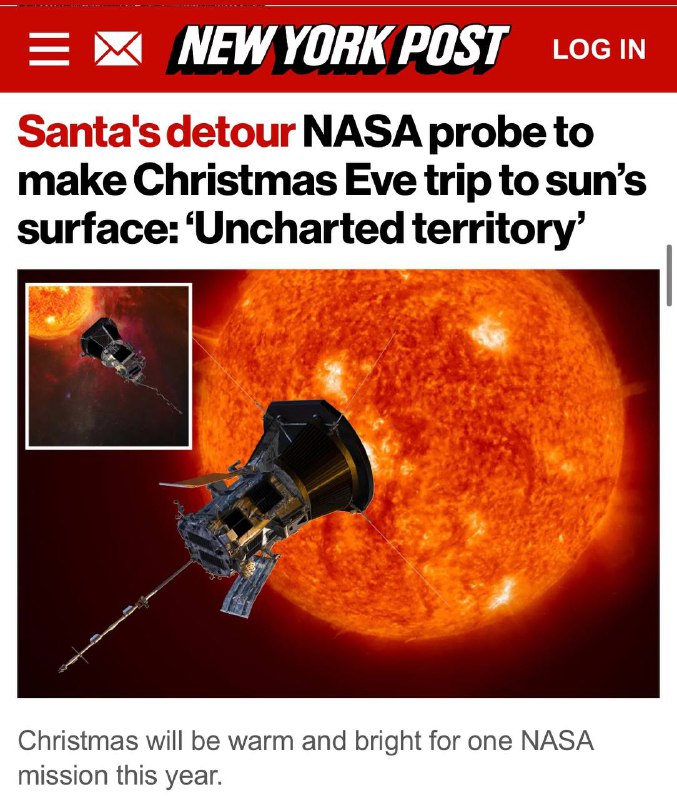 SOLAR FLASH ON CHRISTMAS?