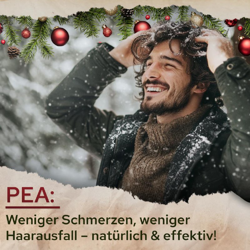 **PEA – gegen Schmerzen und Haarausfall!**