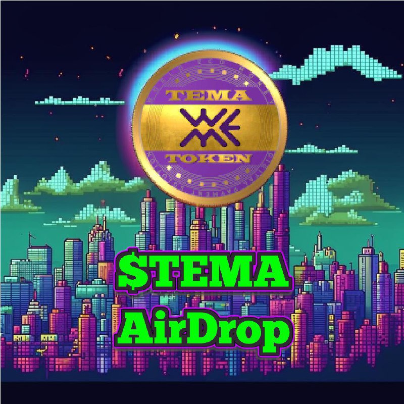 ***🪂***Airdrop: $TEMA ,listed and active token!