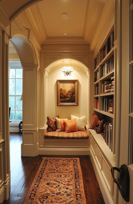 Ye Olde' reading nook;