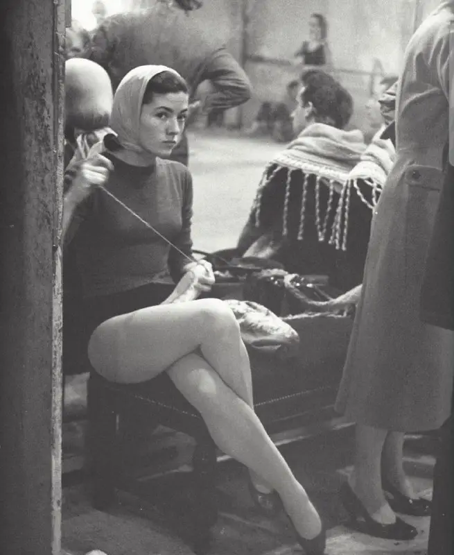 Paris opera dancer, 1950