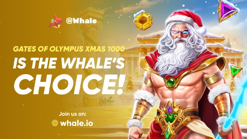 **Whale's Choice: Gates of Olympus Xmas …