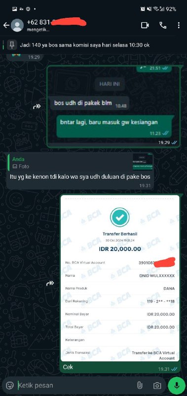 Freelance Whatsapp by Hachiko