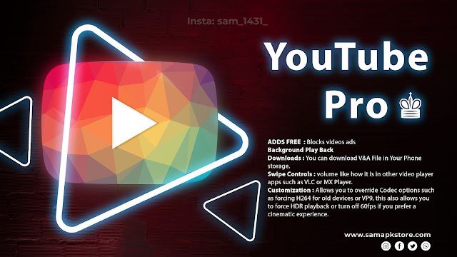 Download YouTube Pro Latest APK V36 …