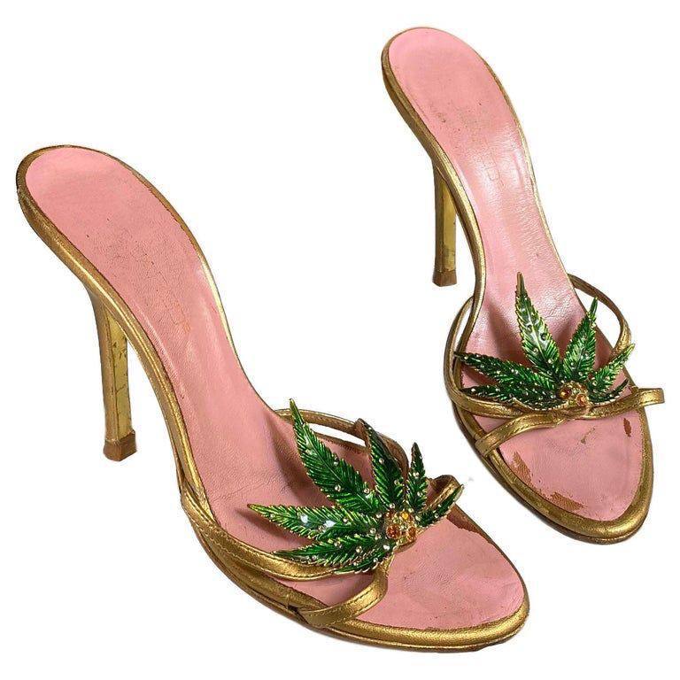 *Dsquared2 S/S 2005 Marijuana Shoes*