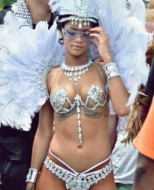 *Riri at Barbados' Kadooment Day Parade, …