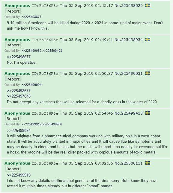 In September 2019 an anonymous 4chan …