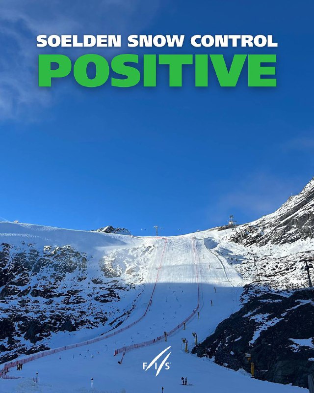 Positive snow control for Soelden ***❄️******✅***