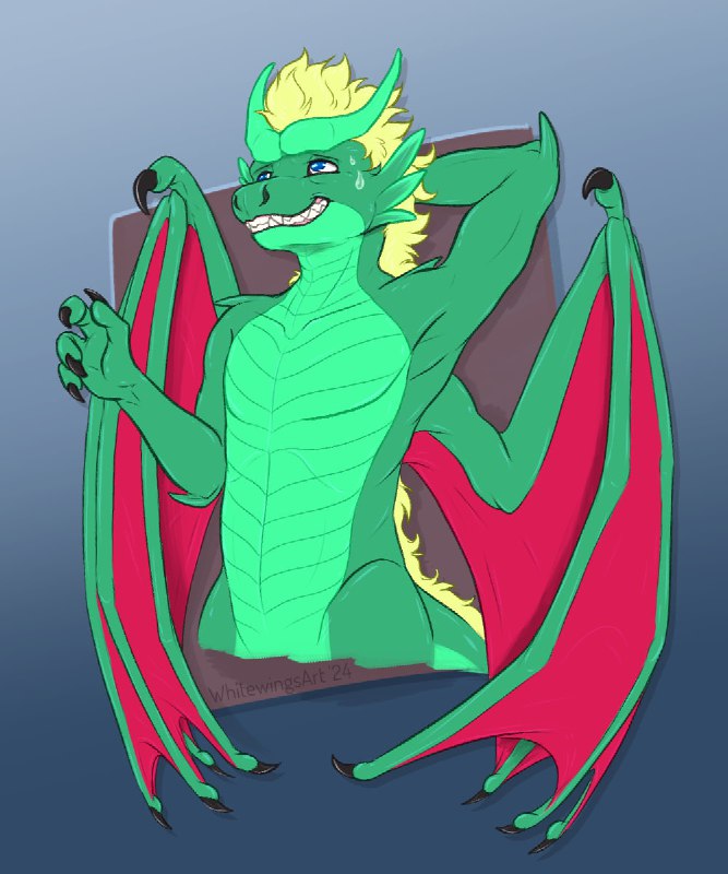 And a nervous dragon for the …