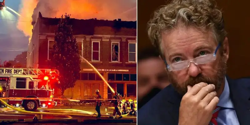 Sen. Rand Paul's office was burned in a raging fire on Friday morning, coincidentally following one day after referring Dr. …