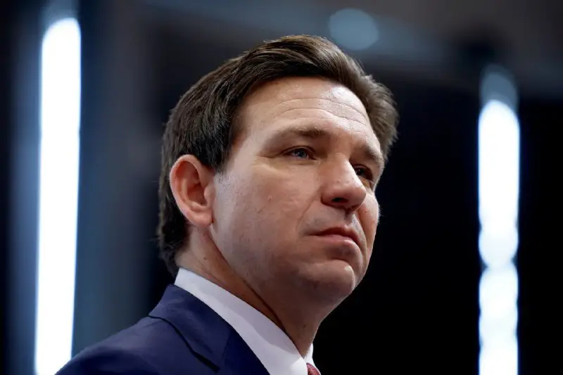 BREAKING: Ron DeSantis is on the …