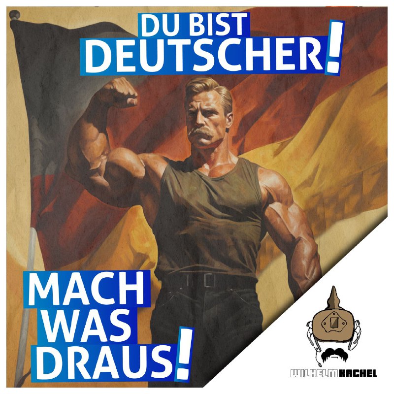 **Teile das, mit deinen deutschen Jungs!**