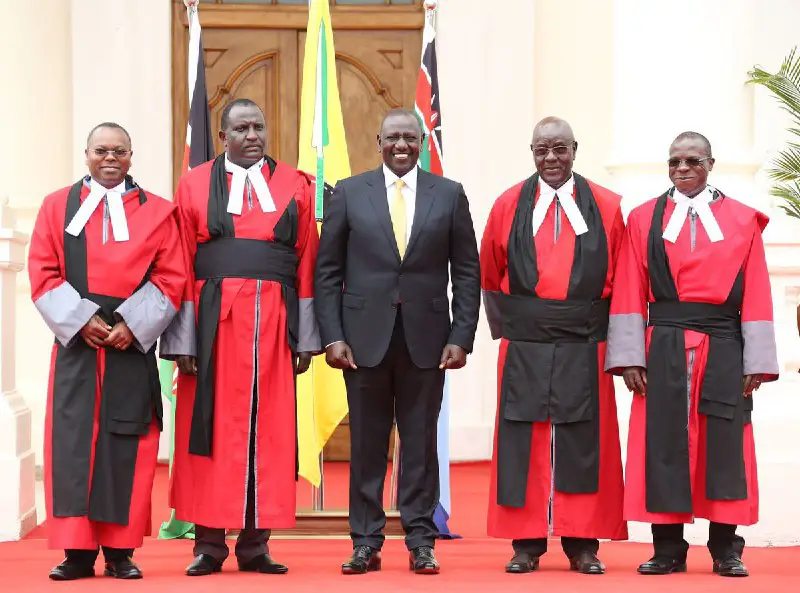 Presided over the swearing-in of four …