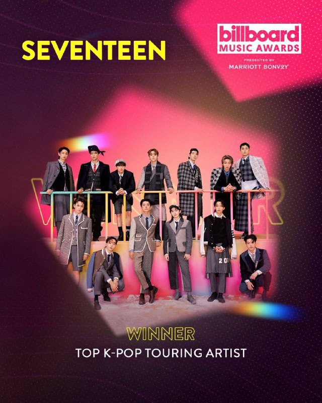 SEVENTEEN က Billboard Music Awards တွင် …