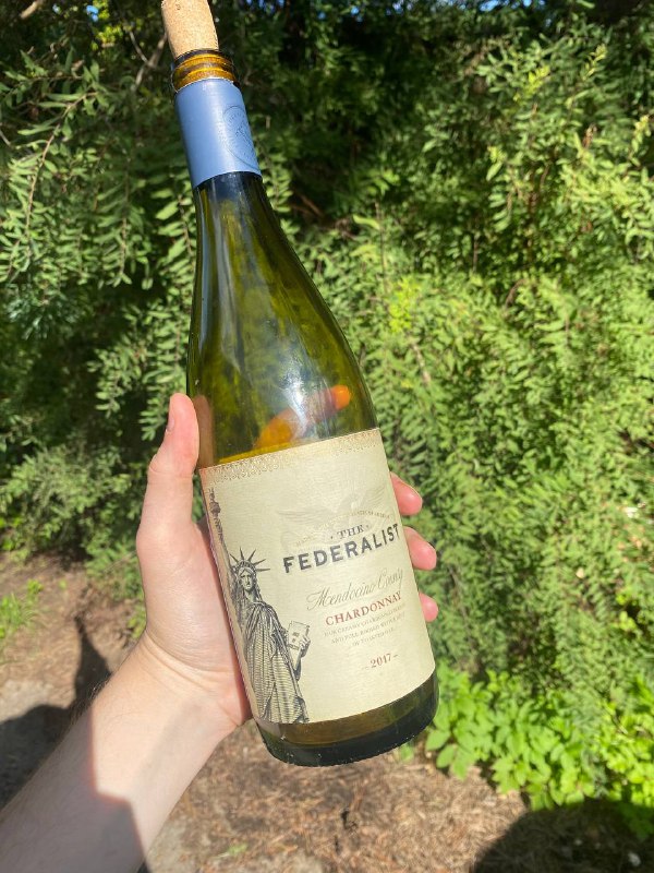 "The Federalist" Chardonnay, 2017