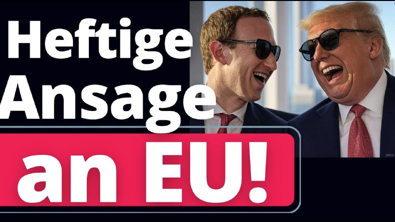 **Trump und Zuckerberg bringen EU zum …