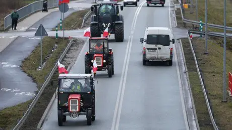 **Polen: Bauern wollen "totale Blockade aller Grenzübergänge" zur Ukraine**