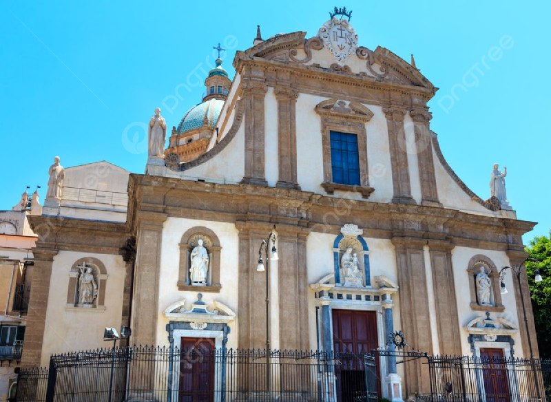 **Kirche des Gesù in Palermo, Sizilien**