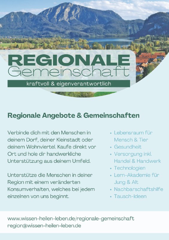 ***🍀*****Regionale Gemeinschaft*****🍀***