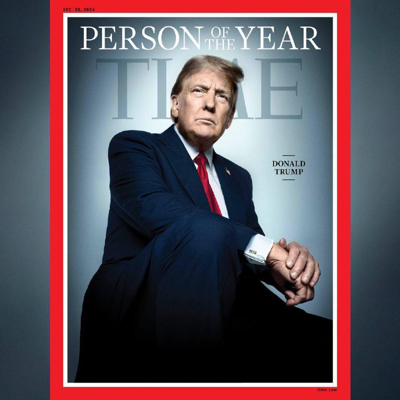 ***👀*** **Magazyn Time wybrał Trumpa Człowiekiem …