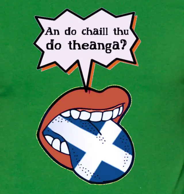 Like any Gaelic community, the command …