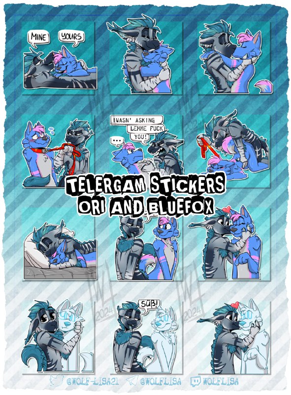 [ COMMISSION ] - Ori Stickers …