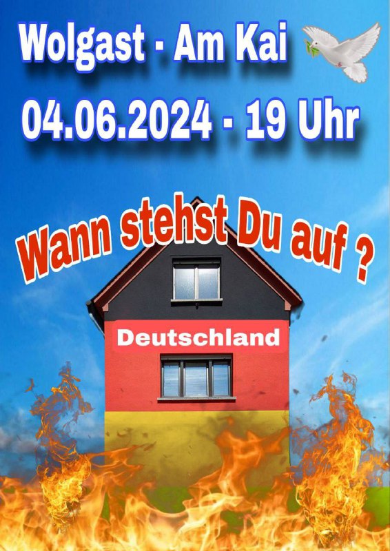 Anstatt über den Frieden zu sprechen, …