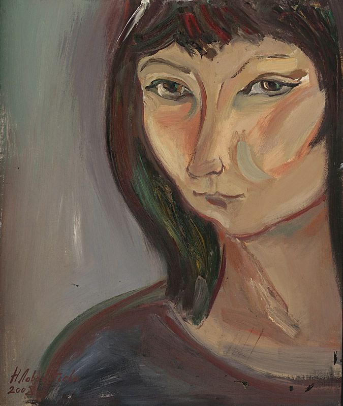 Natalia Lavrentyeva, *Self-portrait.*